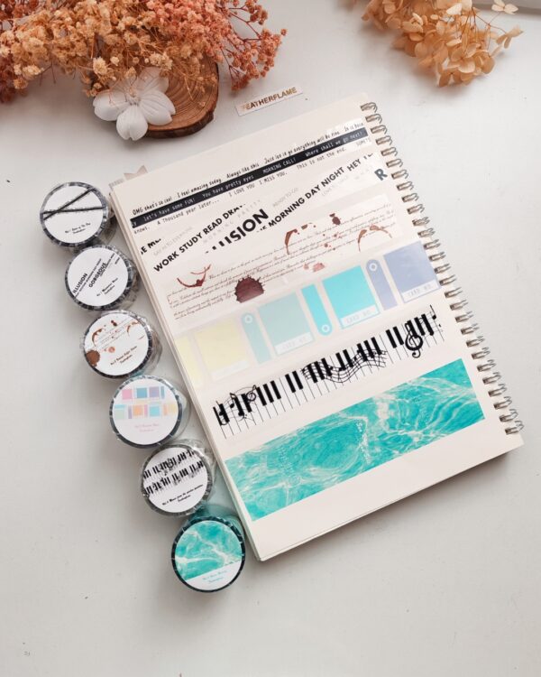 [ Featherflame ] Special Design PET Tapes - designed by Featherflame